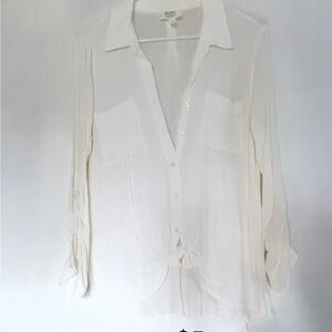 Olive & Oak Cream Button Down Shirt